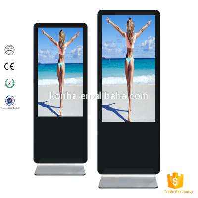 65 inch indoor TFT type digital signage display floor stands Android system