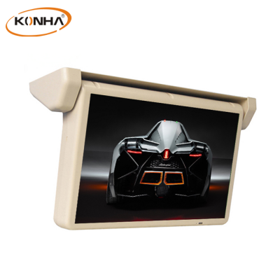 Semi-enclosed 17inch Car Motorized Monitor With USB/SD Input