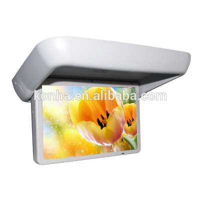 19 Inch LCD motorized Monitor Car Roof Mount Player/TV with wifi/3g input