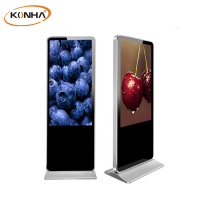 Advertising Display 42 inch Samsung Floor Standing LED LCD Monitor/player with WIFI input