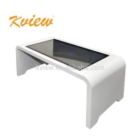 50 inch/55 inch/65 inch stand digital top touch screen coffee conference game table kiosk