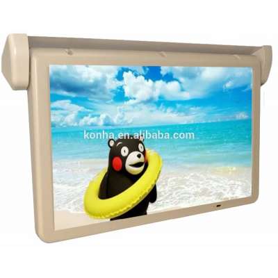 22'' car motorized roof advertising tv monitor with IR/WIFI